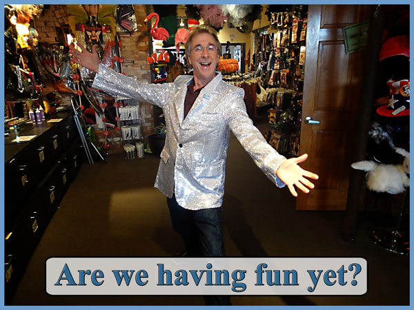 Are your guests having a great time? Having fun yet? Look at the smiles on those people's faces. That's where the real magic is.